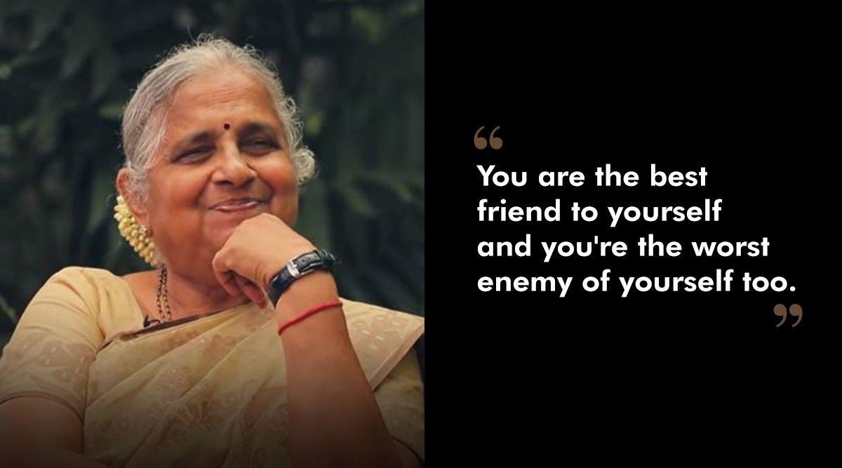 This Interview Of Sudha Murthy Is Proof That She’s An Example Of Simple Living, High Thinking