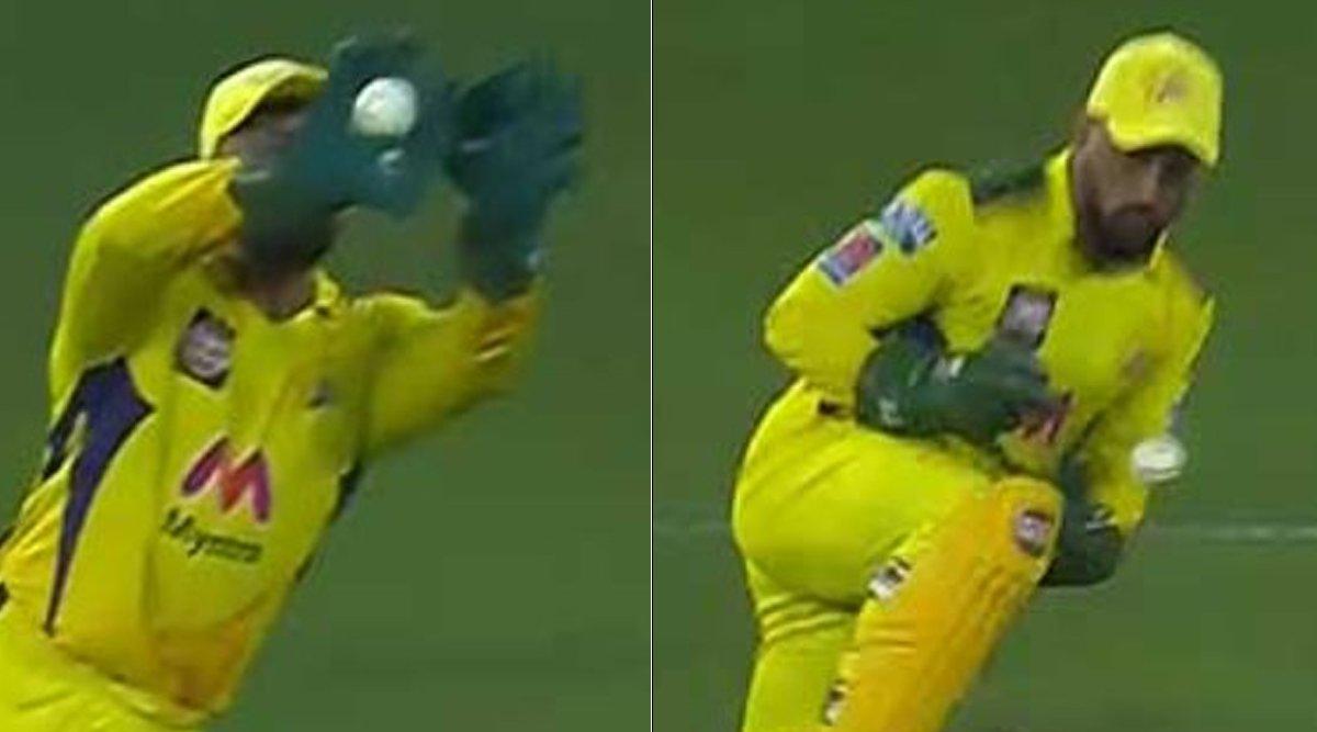 MS Dhoni Drops A Catch! Thalaiva Is Human After All!