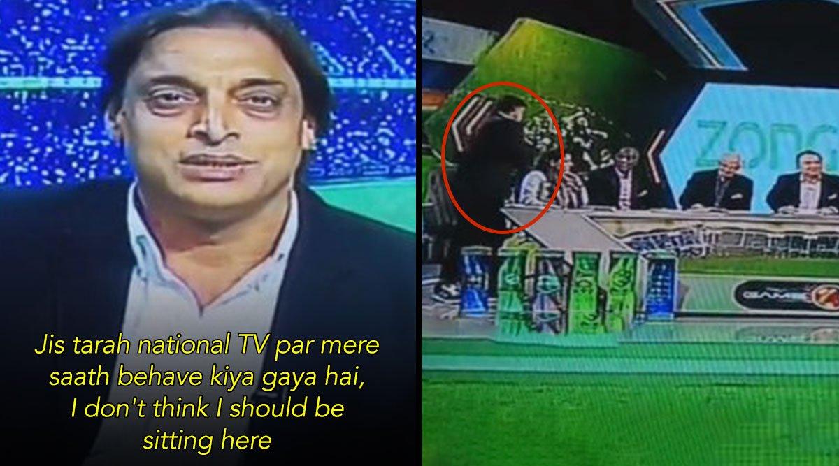Shoaib Akhtar Walks Out Of TV Show After Being Called “Rude” & Told To Leave By The Anchor