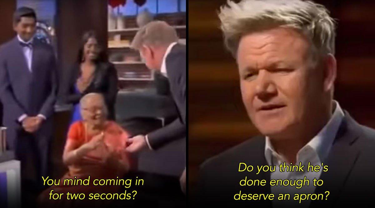 Gordon Ramsay Thought Indian Guy’s Food Was So Good That He Asked His Mother To Help Judge The Food