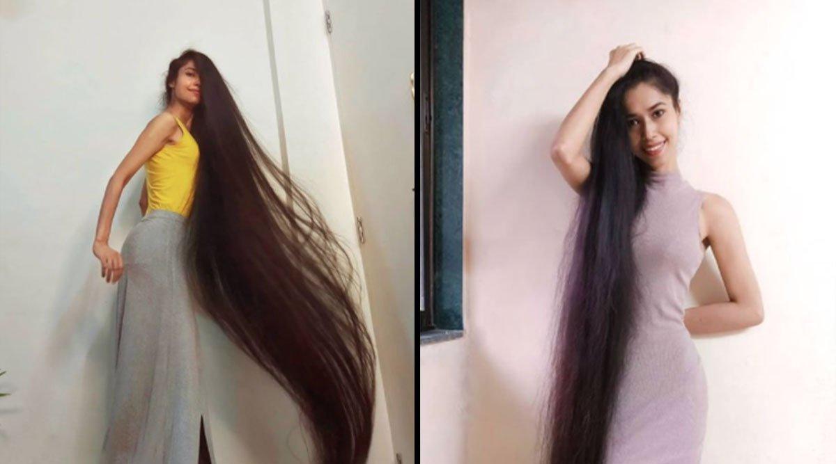 Meet Akanksha Yadav Who Entered The Limca Book Of Records For Her 9-Feet-Long Hair