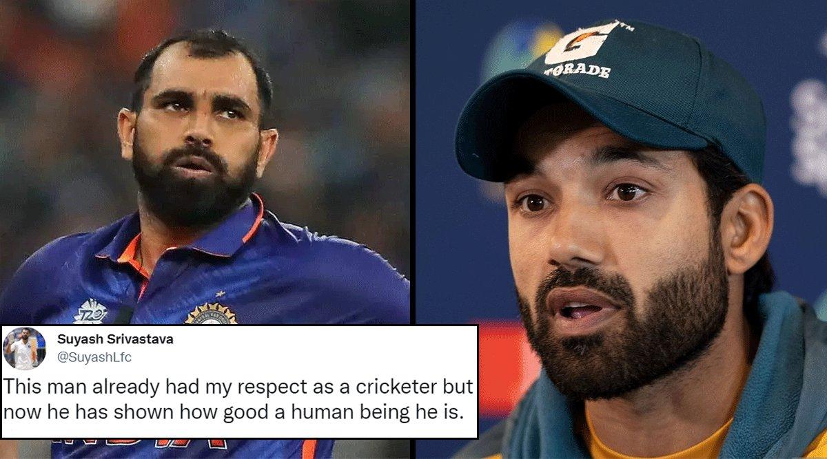 Indian Fans Are Praising Mohammad Rizwan After The Pak Player Took A Stand For Mohammed Shami