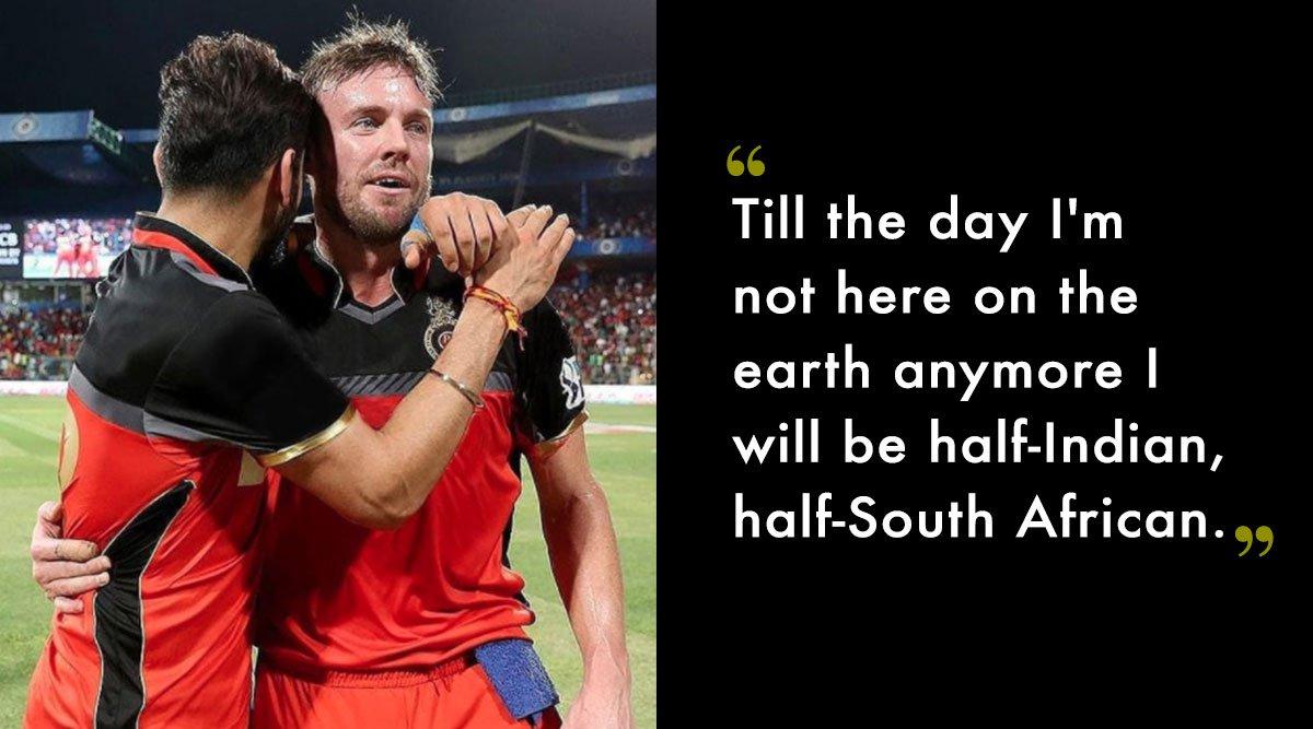 I’ll Be Half-Indian, Half-South African: AB de Villiers’ Emotional Parting Message Has Us In Tears