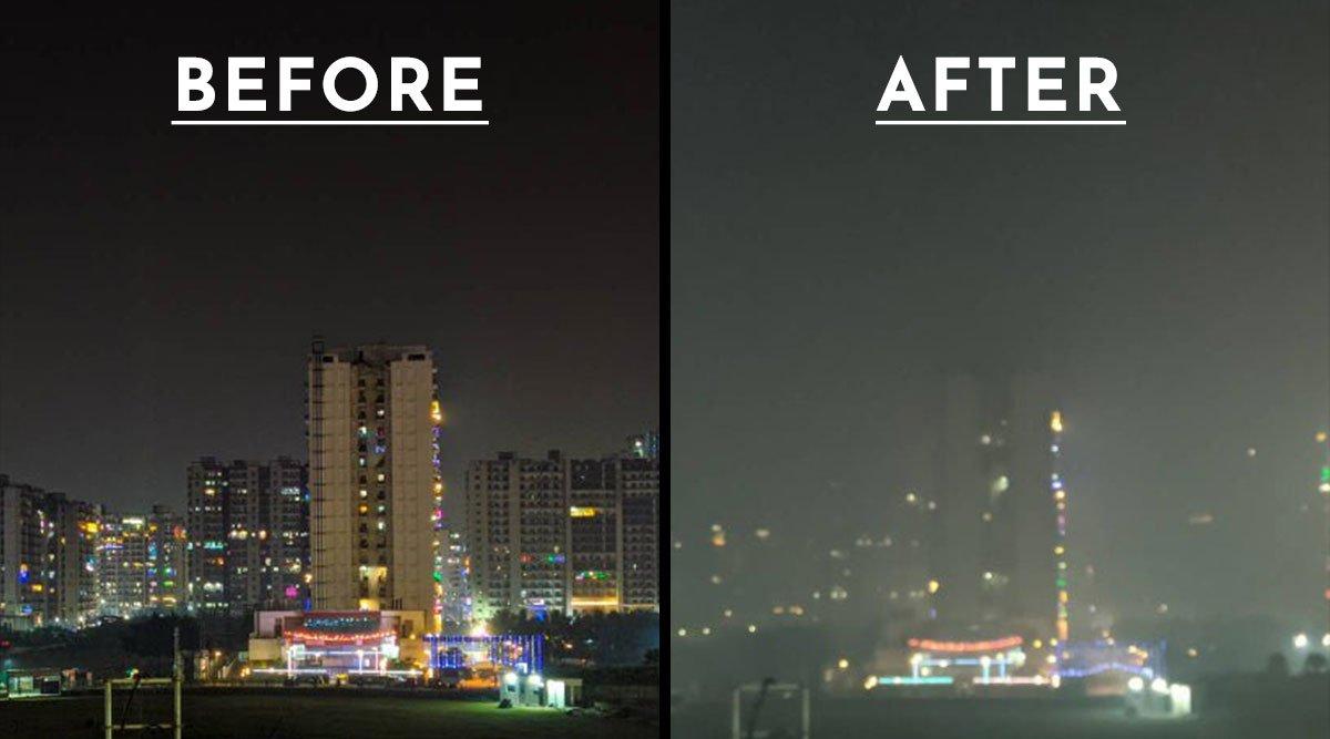3rd Vs 4th November: Post-Diwali Pics From Delhi NCR Show The Difference In Air Quality