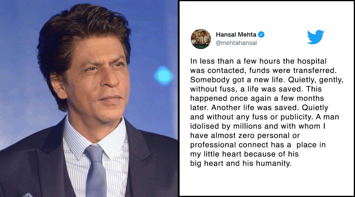 This Tweet By Hansal Mehta On Why SRK Is A True Superstar Is Just Another Reason To Love King Khan