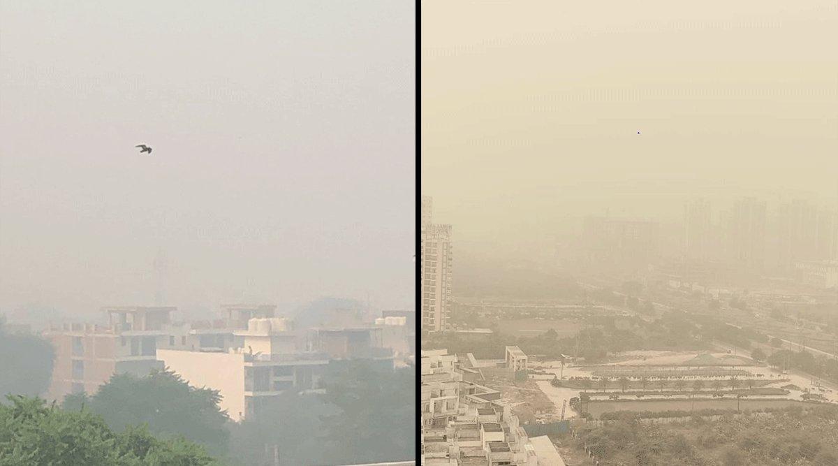 People Are Sharing Pics Of Smog Engulfed Skies Post-Diwali & It Seems Nothing Has Changed
