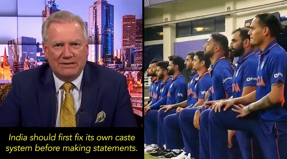 Australian Presenter Calls Out Indian Team For Taking A Knee For BLM While Not Protesting Casteism