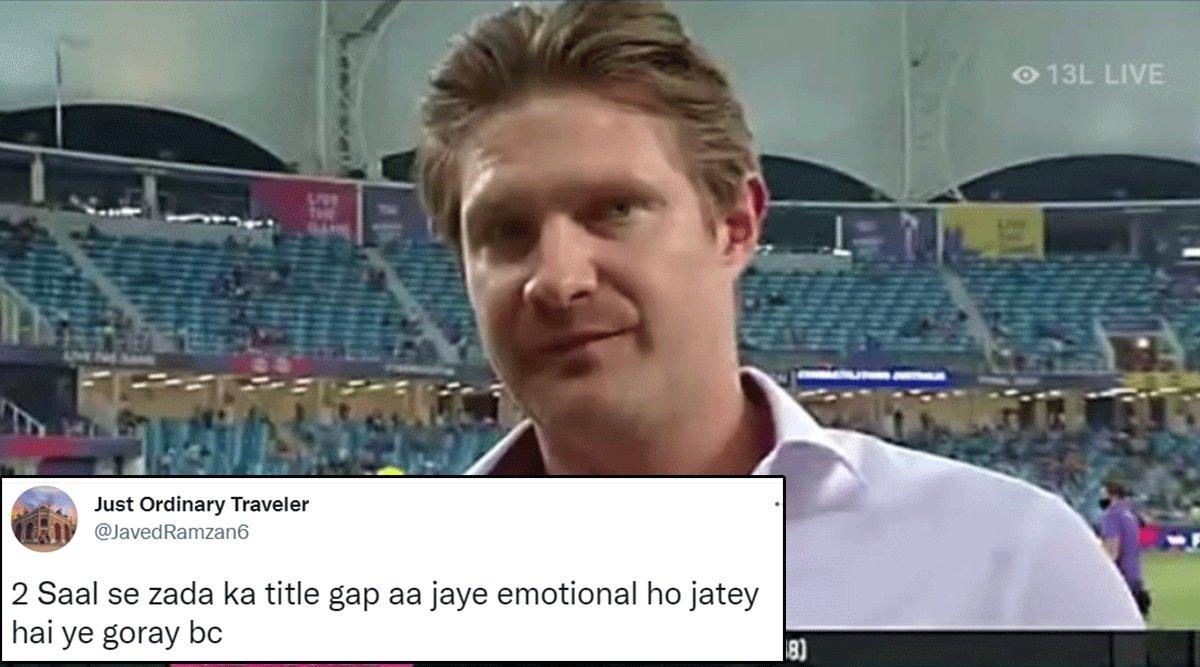 Desi Twitter Is Cracking Up After Shane Watson Got Emotional After Australia’s World Cup Win