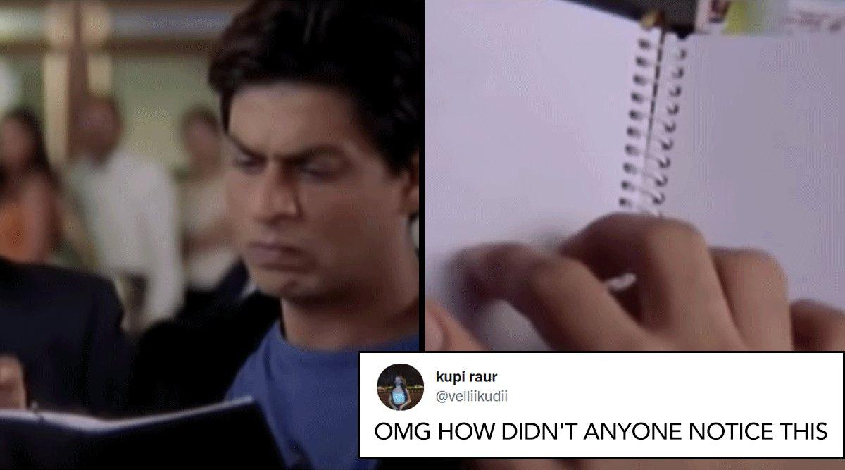 Somebody Pointed Out An Error In SRK’s Iconic ‘Kal Ho Na Ho’ Diary Scene
