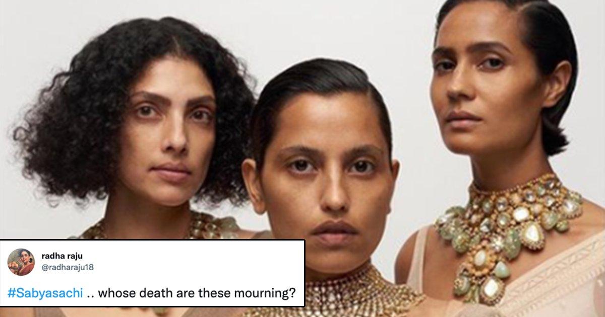 Designer Sabyasachi Trolled For Featuring “Sad, Unhappy” Models In Jewellery Campaign