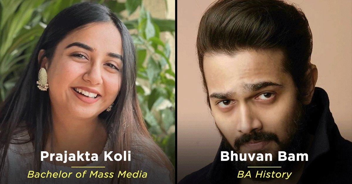 From Carry Minati To Prajakta Koli, Here’s The Educational Backgrounds Of Our Fave Indian YouTubers