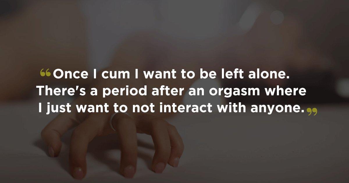 12 People Reveal The Difference Between How Men & Women Feel After Having Sex