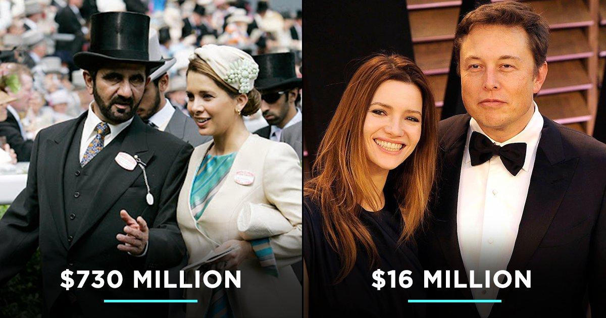 From Princess Haya To Elon Musk, 14 Of The Most Expensive Divorces Of All Time