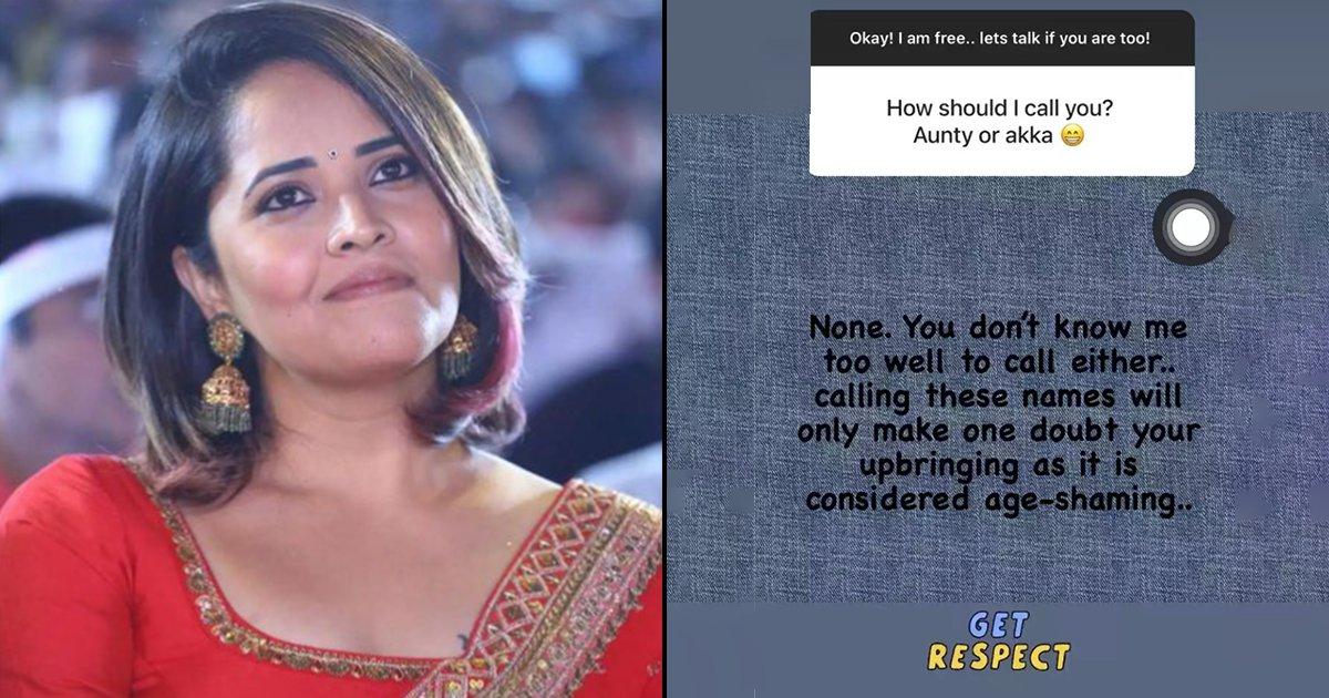 ‘Pushpa’ Actor Anasuya Claps Back At Troll Who Age-Shamed Her