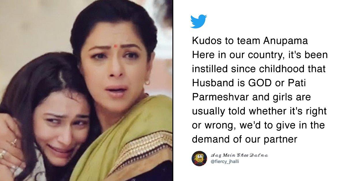 Twitter Lauds ‘Anupamaa’ For Its Portayal Of Domestic Violence & Depression