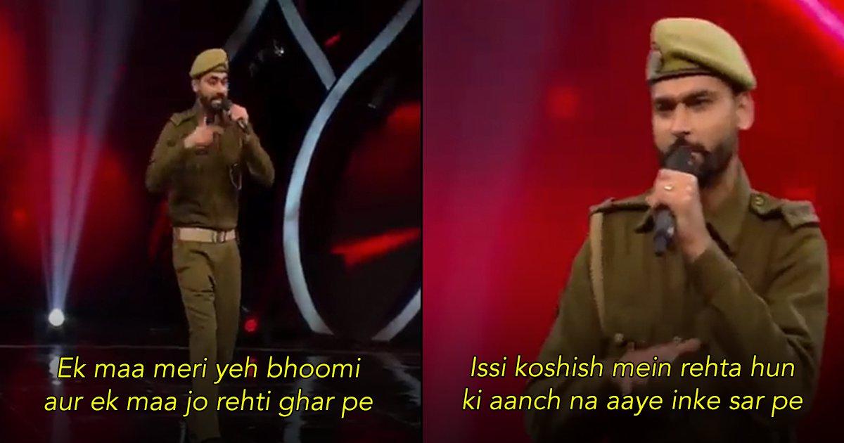 Twitter Is In Love With This J&K Cop’s Fierce Rap On A Reality TV Show