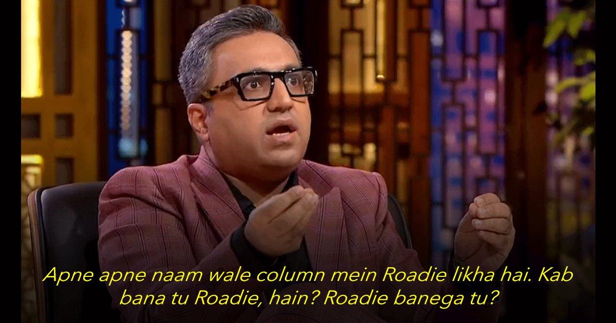 These Shark Tank India Scenes With Roadies Dialogues Prove That It’s Actually Just ‘Techie Roadies’