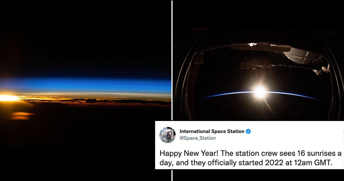 16 Sunrises A Day: ISS Shares Photos Of First Sunrises Of 2022 & Twitterati’s In Love