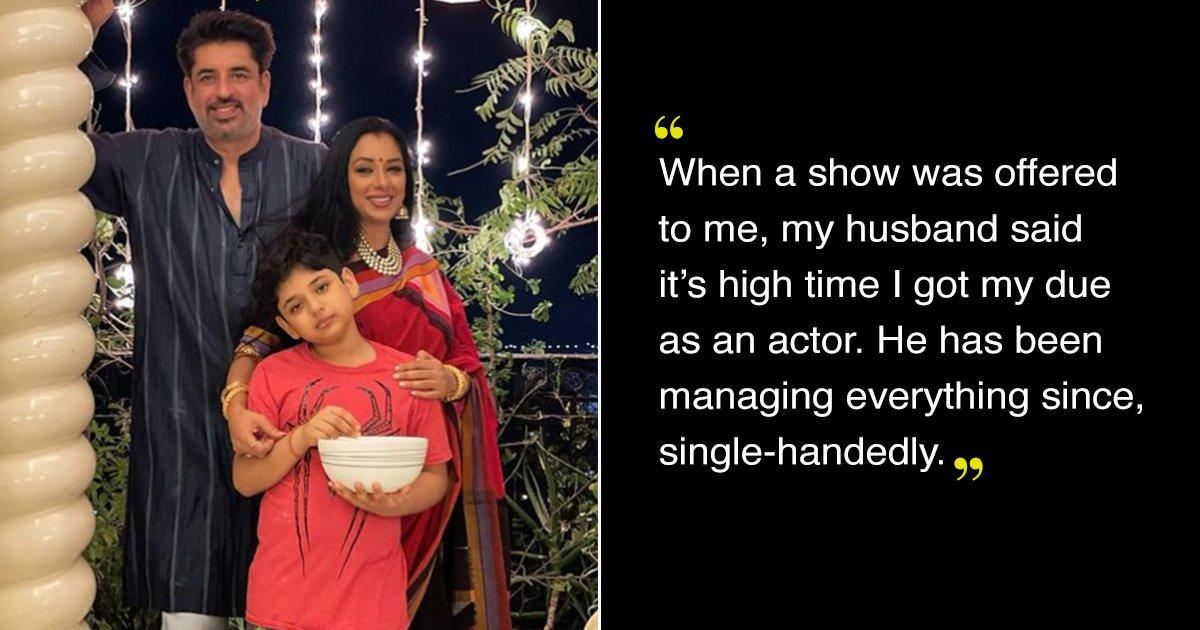 Rupali Ganguly Thanks Her Husband Who Choose To Be A Hands-On Dad So She Could Do ‘Anupamaa’