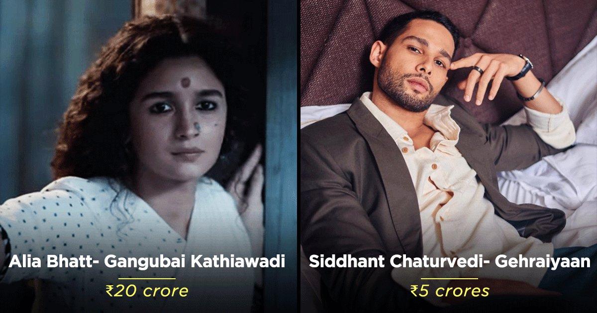 From Gangubai To Gehraiyaan, Here’s How Much Celebs Charged For Their Roles