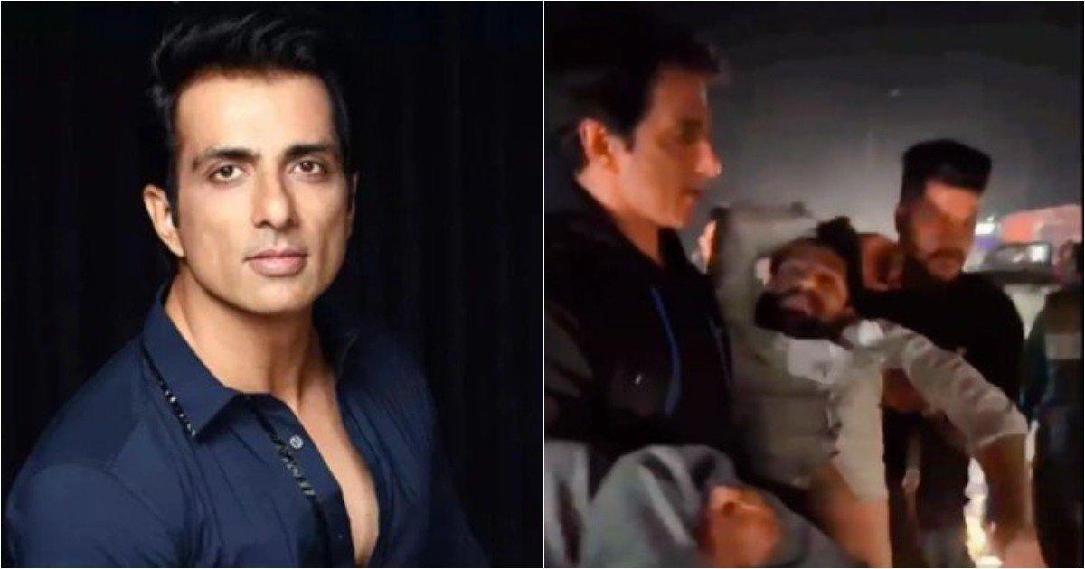 Netizens Hail Sonu Sood As A Real-Life Hero After He Rescues A 19-Yr-Old From An Accident