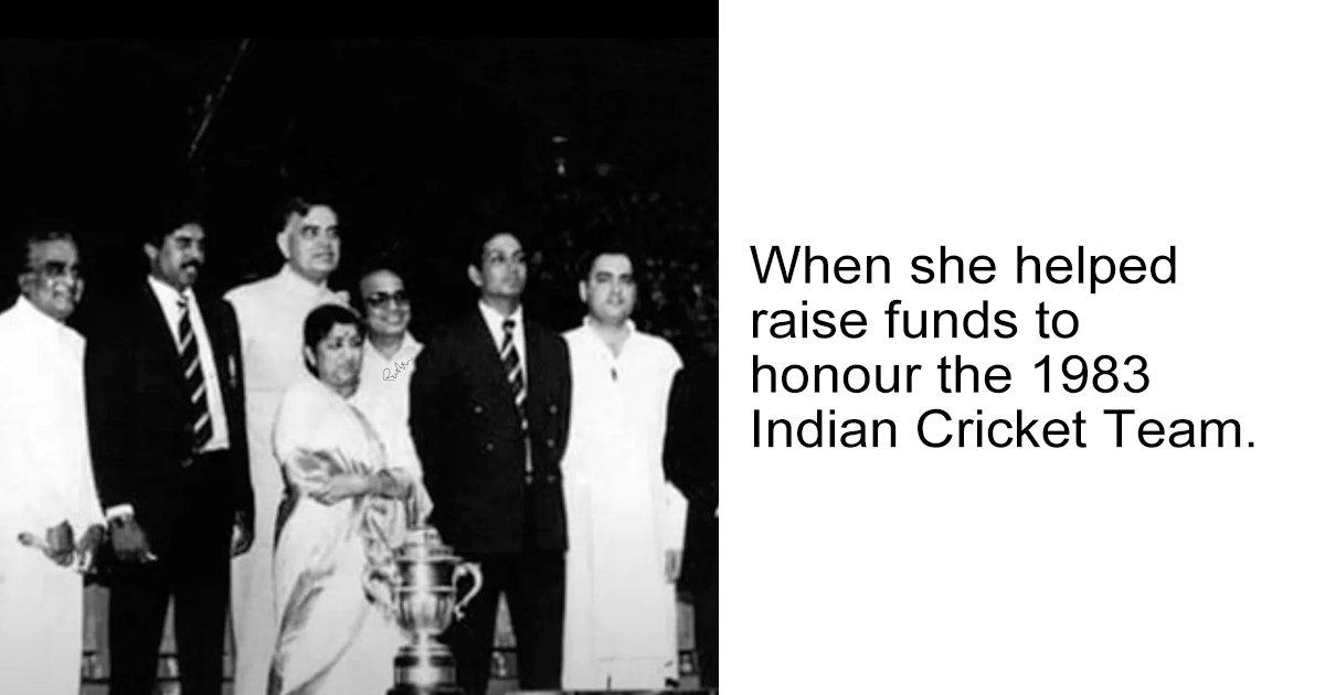 5 Times Lata Mangeshkar Lent Her Voice & Support To The Nation, & Stood Up For A Cause