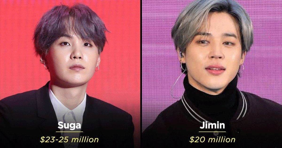 From Jimin To V, Here Is The Net Worth Of Each Member Of The K-Pop Band BTS