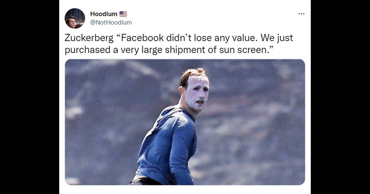 Twitter Explodes With Memes After Mark Zuckerberg Loses $29 Billion In A Single Day