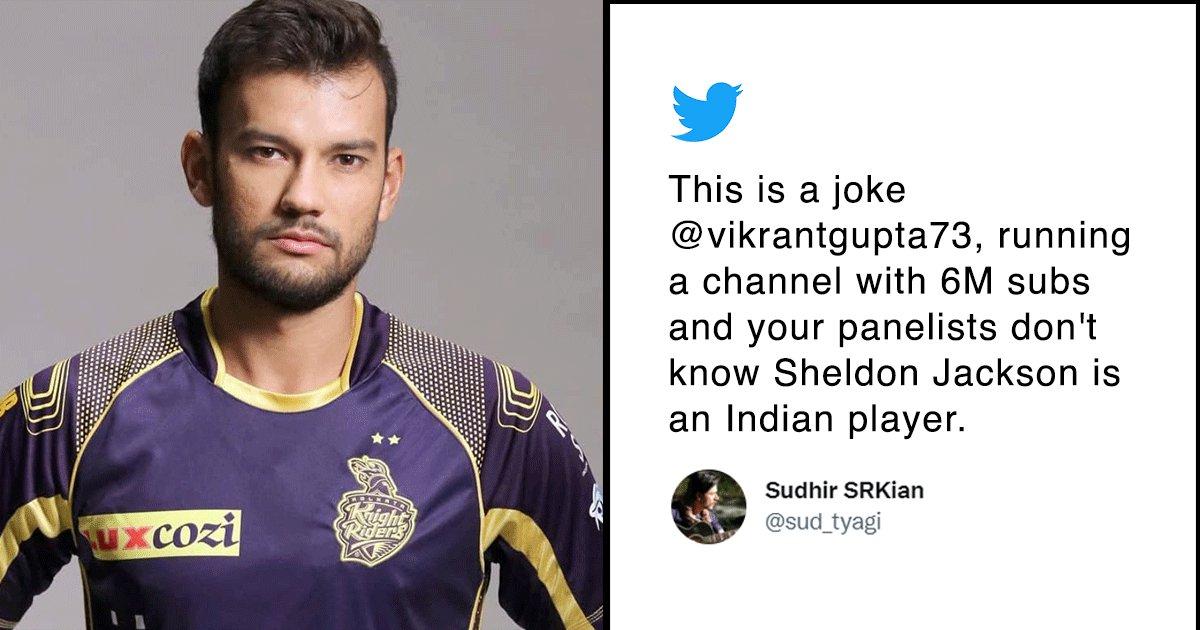 These Cricket ‘Experts’ Are Being Called Out For Thinking Sheldon Jackson Is A Foreign Player