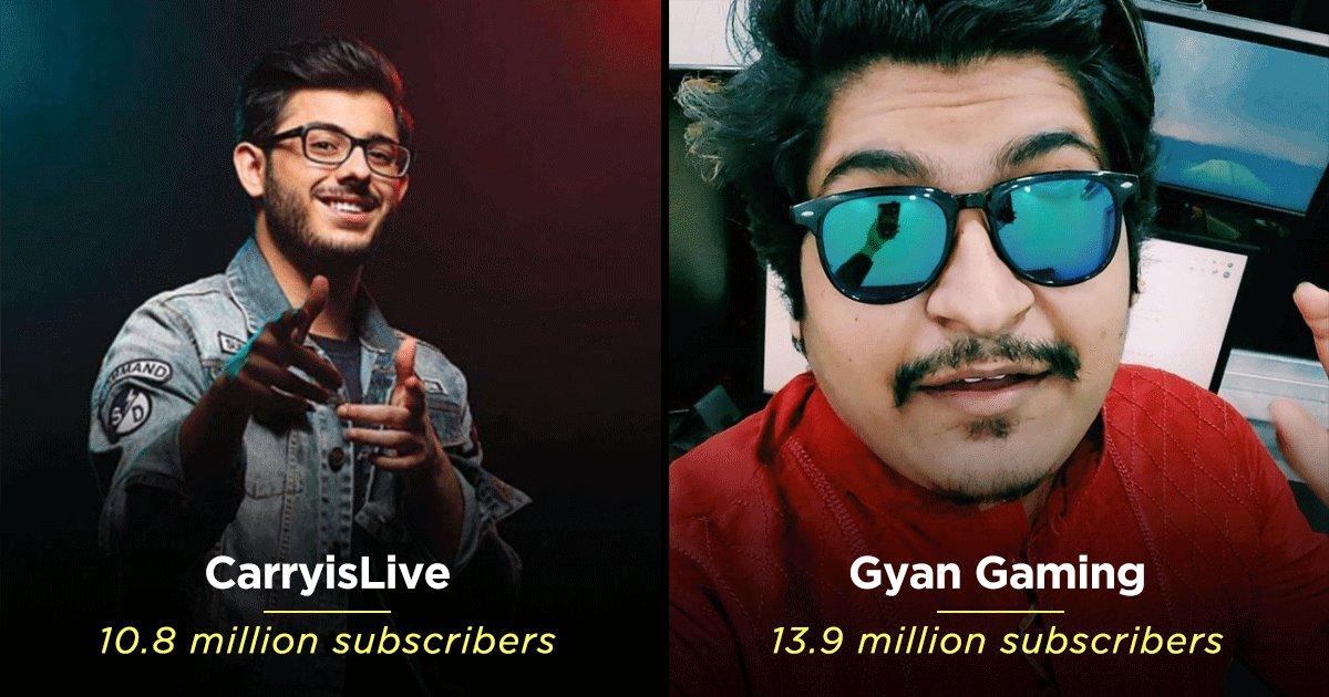 10 Of India’s Most Popular Gaming Streamers On YouTube