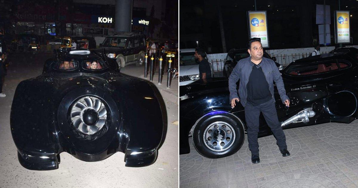 Baaghi Director Ahmed Khan Rides In Style, Arrives At Batman Screening In An Actual Batmobile