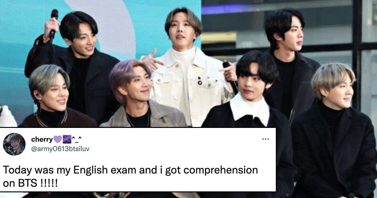 BTS Appeared In The CBSE Class 9 Exam Paper & ARMY On Twitter Can’t Hold In The Excitement