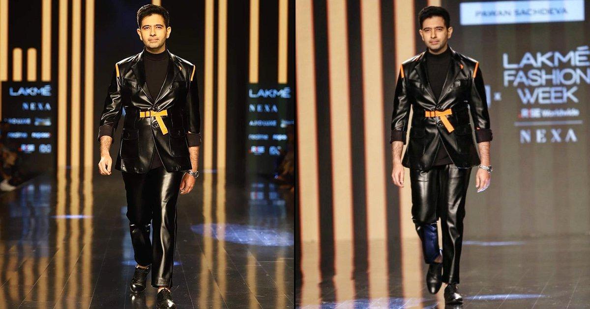 AAP Model Raghav Chadha Walked The Ramp At Lakme Fashion Week & Netizens Had A Lot To Say About It