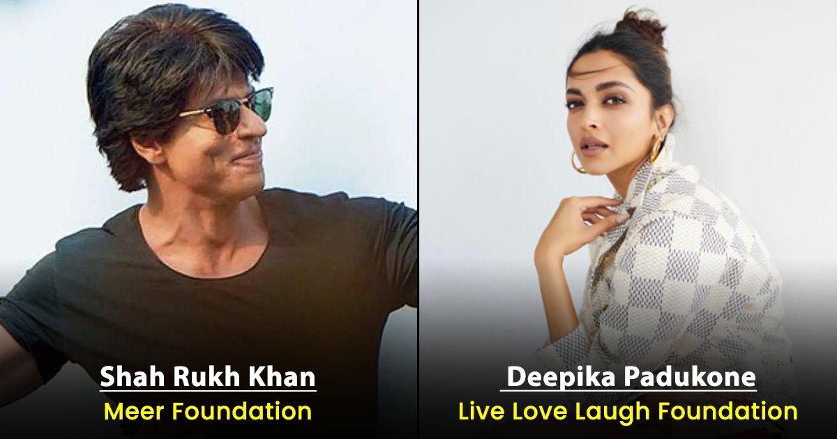 From SRK To Deepika, 10 Bollywood Celebs Who Run Their Own NGOs