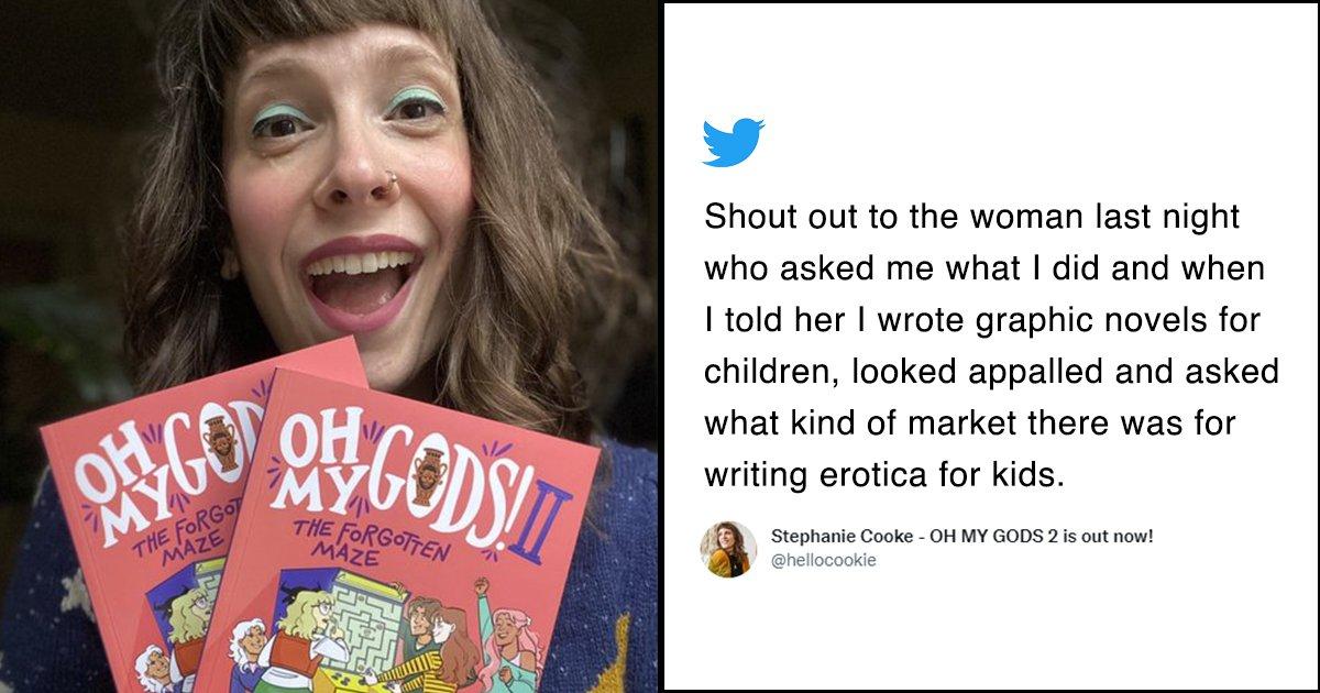 In An Epic Case Of Misunderstanding, YA Graphic Novel Author Is Mistaken For A Kids’ Erotica Writer