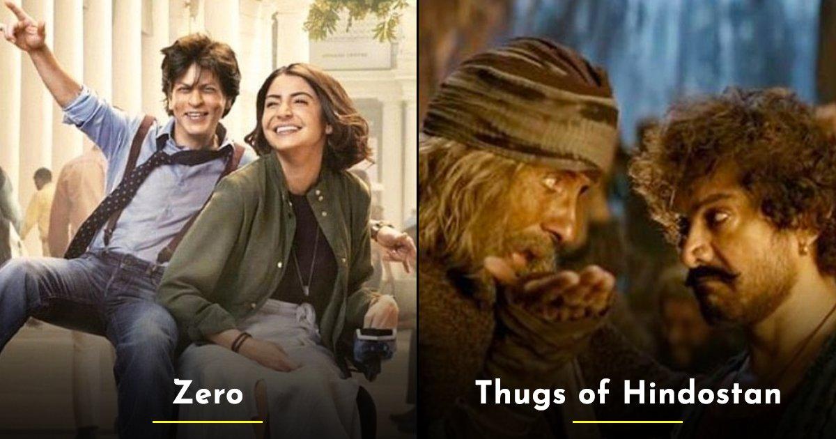 From ‘Zero’ To ‘Saaho’, 11 Bollywood Films That Bombed At Box Office Despite Promising Trailers