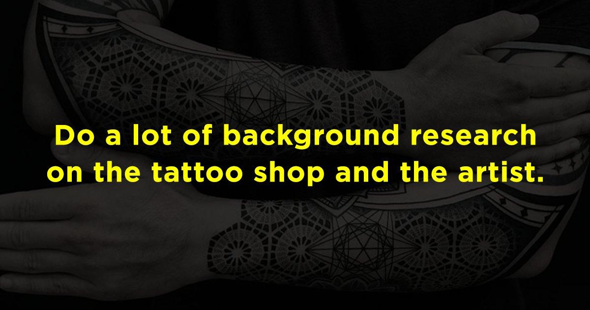 12 Very Important Things You Should Know Before Getting Your First Tattoo