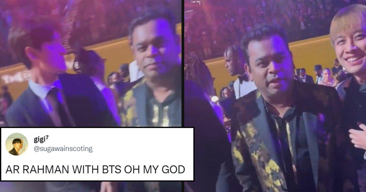 Video Of AR Rahman & BTS In The Same Frame Surfaced Online & Twitterati Is Manifesting A Collab Now