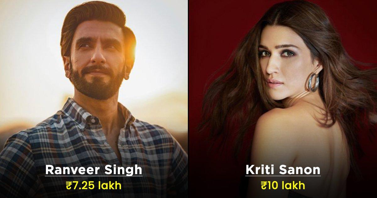 From Ranveer to Kriti Sanon, Here’s How Much Rent These 8 Bollywood Celebs Pay For Their Homes