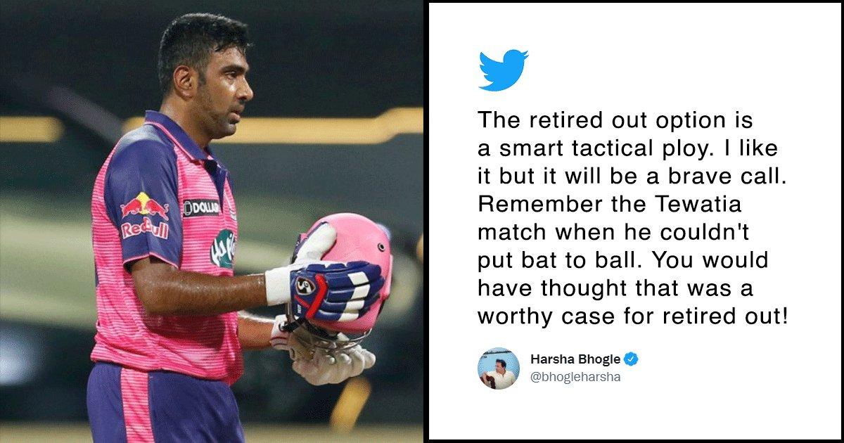 R Ashwin Became First Batter To Be Tactically Retired Out In IPL, But What Is This Rule Exactly?