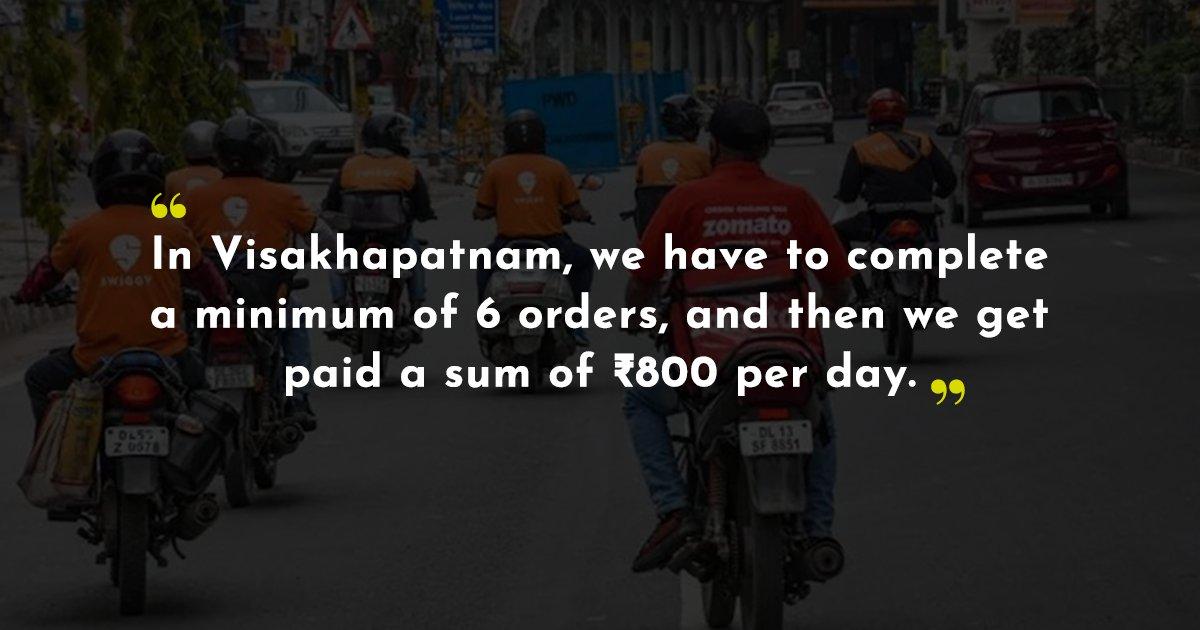 This Is How Much Delivery Executives Earn In Different Cities Of India