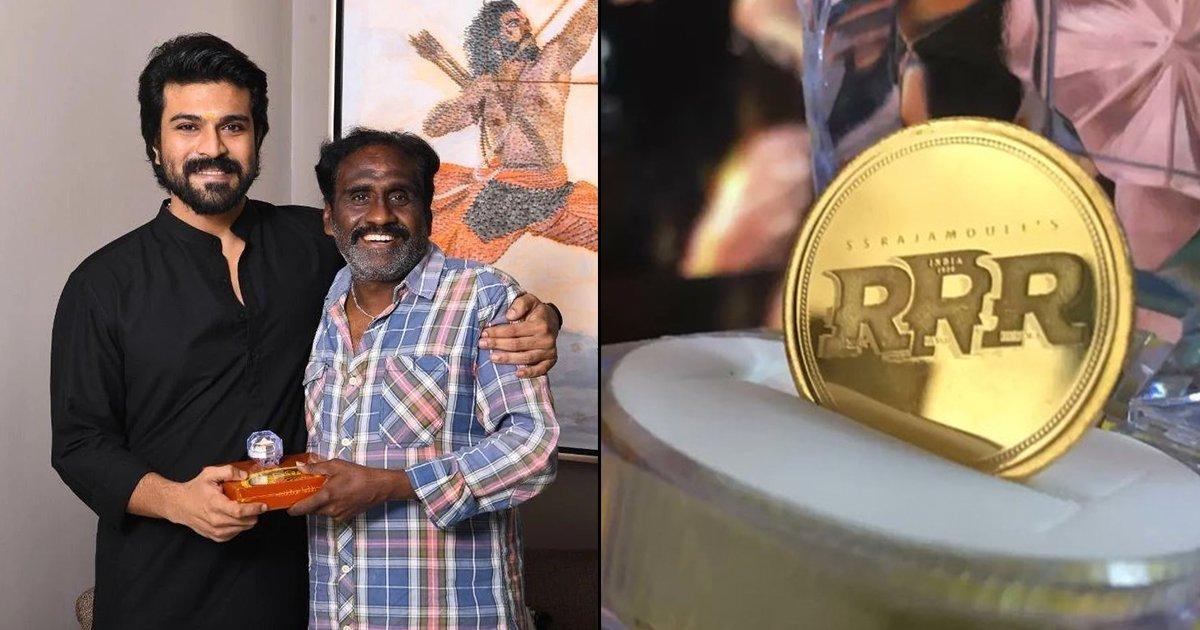 Ram Charan Gifts Gold Coins To 35 Film Technicians To Celebrate The Massive Success Of ‘RRR’