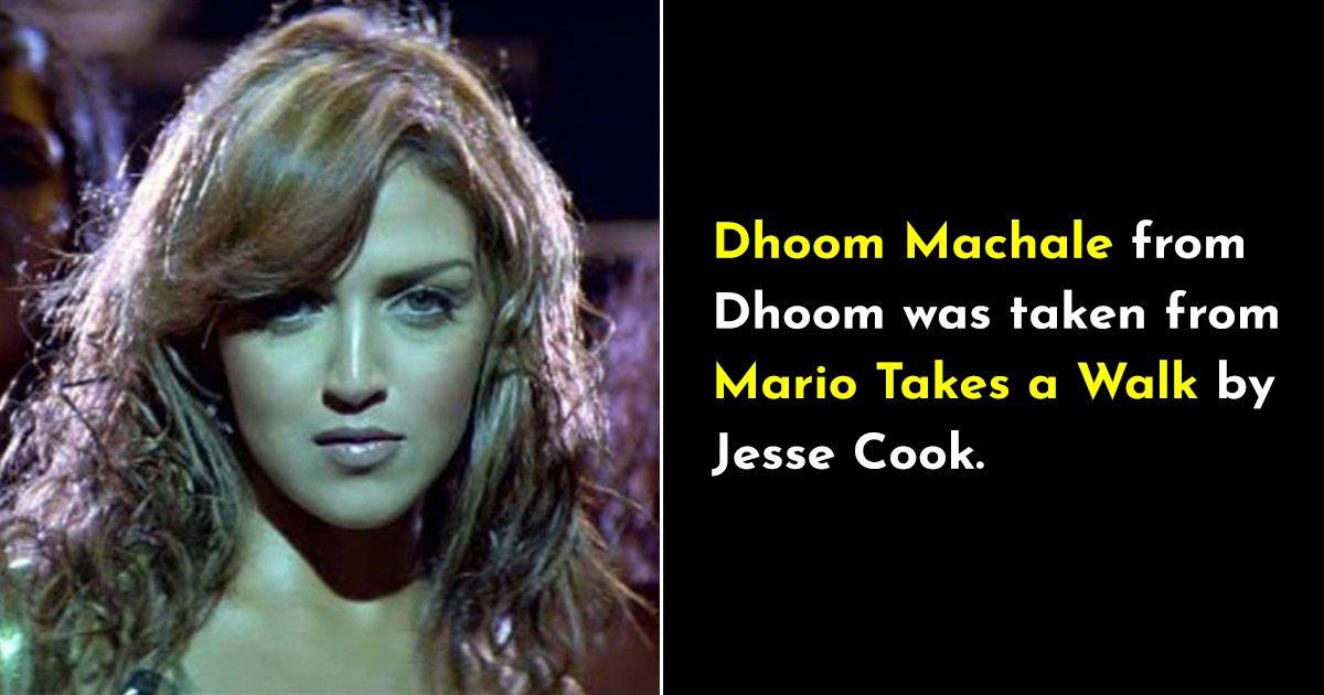 Tip Tip Barsa Paani To Dhoom Machale, 10 Bollywood Songs That Have Been Copied From English Songs