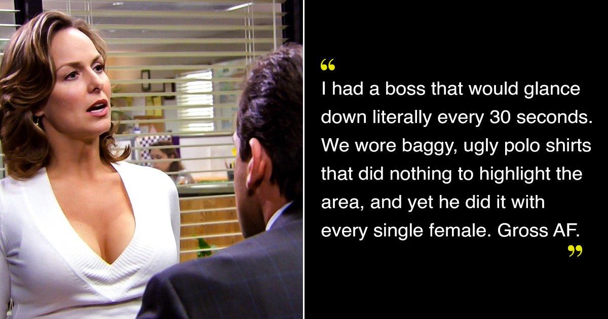 15 Women Share Experiences Of Guys Staring At Their Chest While Talking & Yes, It’s Creepy AF