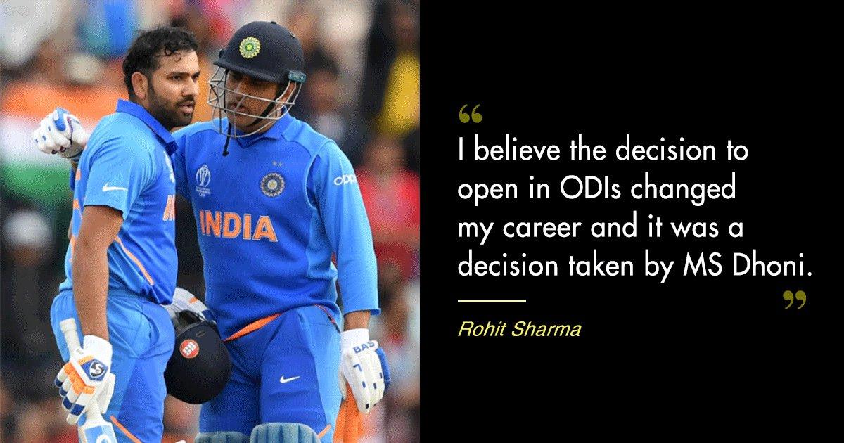 Rohit Sharma & 5 Other Cricketers Who Became The Stars They Are Today, Thanks To MS Dhoni’s Support