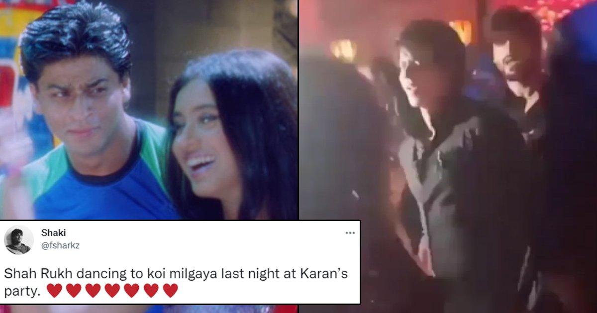 SRK Danced To ‘Koi Mil Gaya’ At KJo’s Birthday Party And The Video Took Us Back To Our Childhood