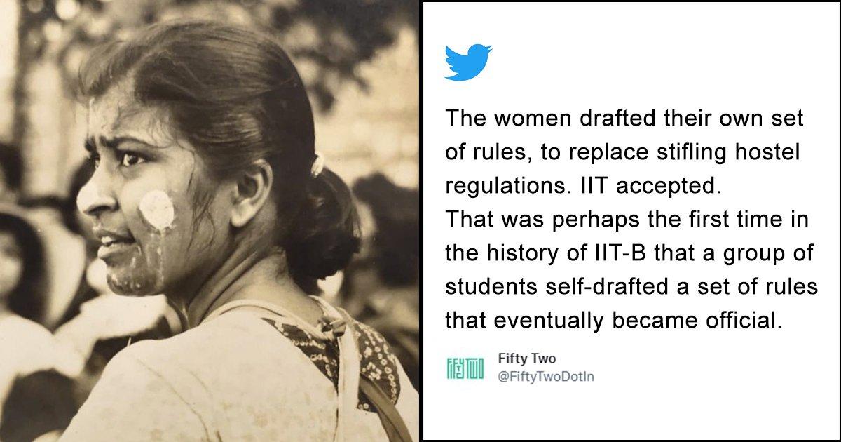 The Story Of How Women Of IIT Bombay In The 70s Fought Sexism & Changed The Face Of Science Forever