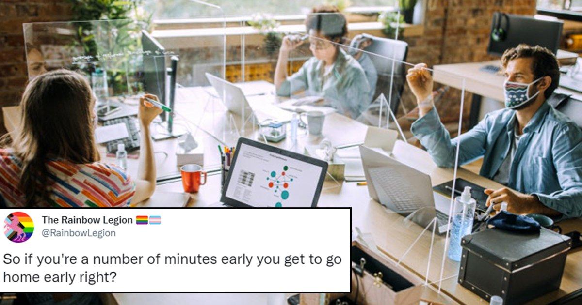 Office Rule Asks Employees To Work 10 Min Extra For Every Min They’re Late & Twitter’s Fuming