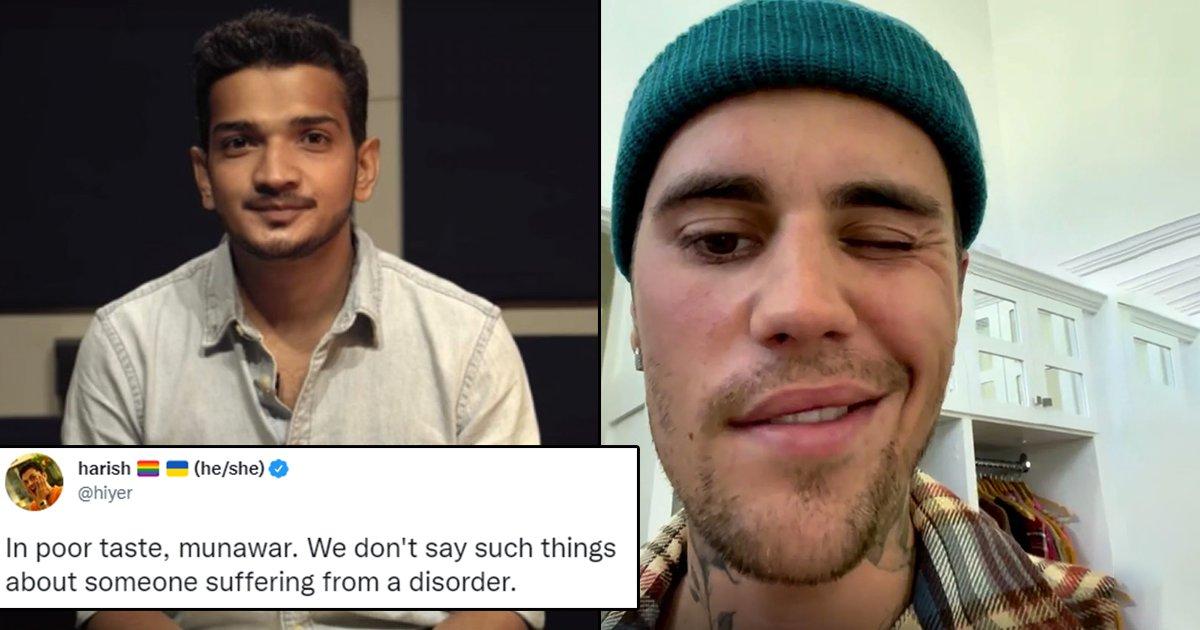 Munawar Faruqui’s Joke About Justin Bieber Gets Called Out For Being Insensitive & In Bad Taste