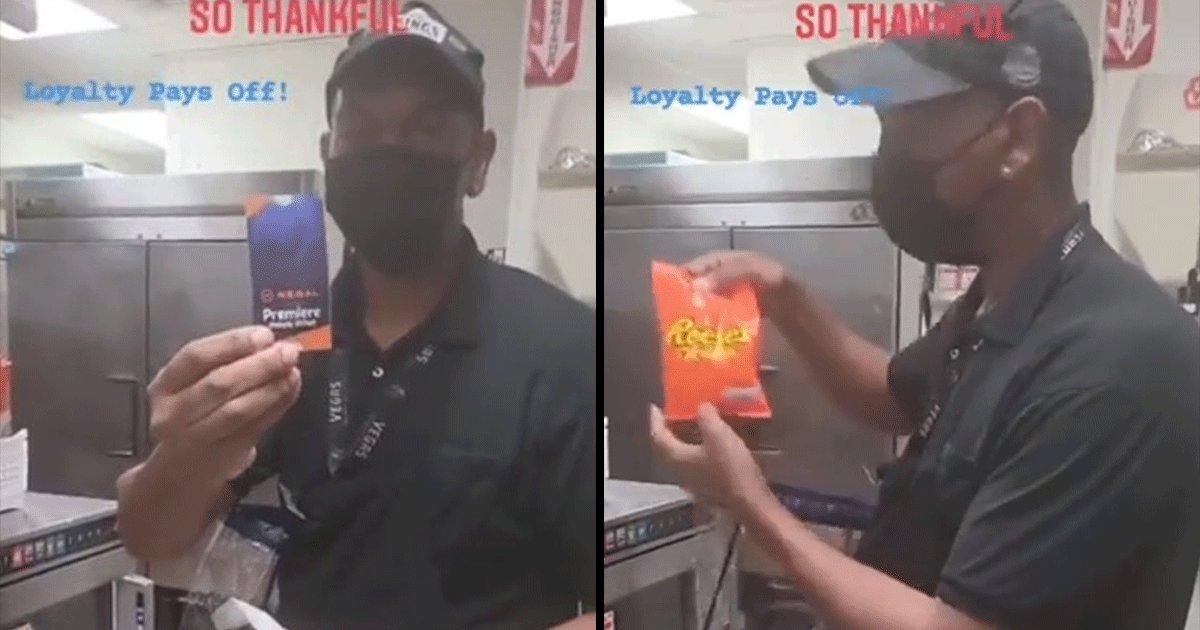 Burger King Gifts Employee Tiny Goodie Bag For 27 Years Of Service. Internet’s Like, Seriously?